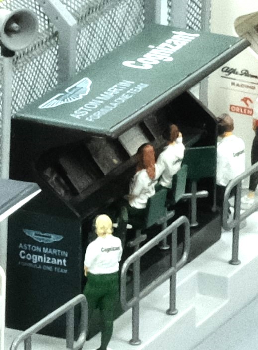 TS Dec 11 on pit wall TS Dec 11 on pit wall