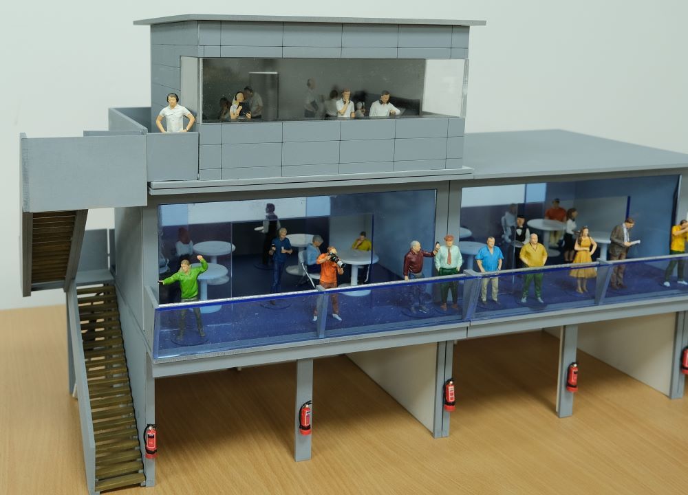 B-M 3 4 and 5 web A Control Tower above garages and VIP areas